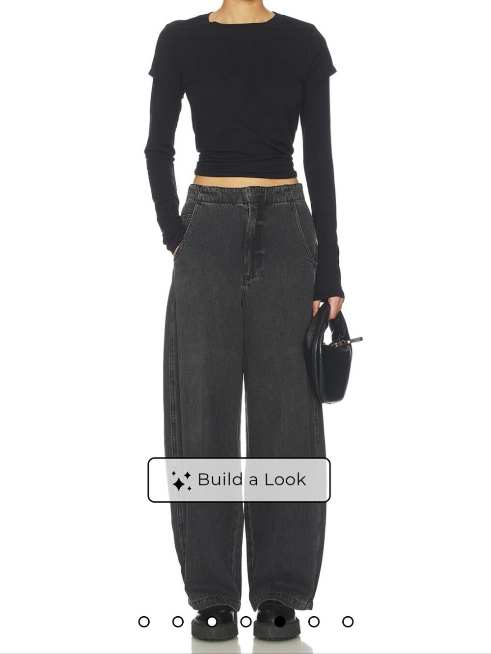 NWT PISTOLA LOTTIE BARREL JEANS